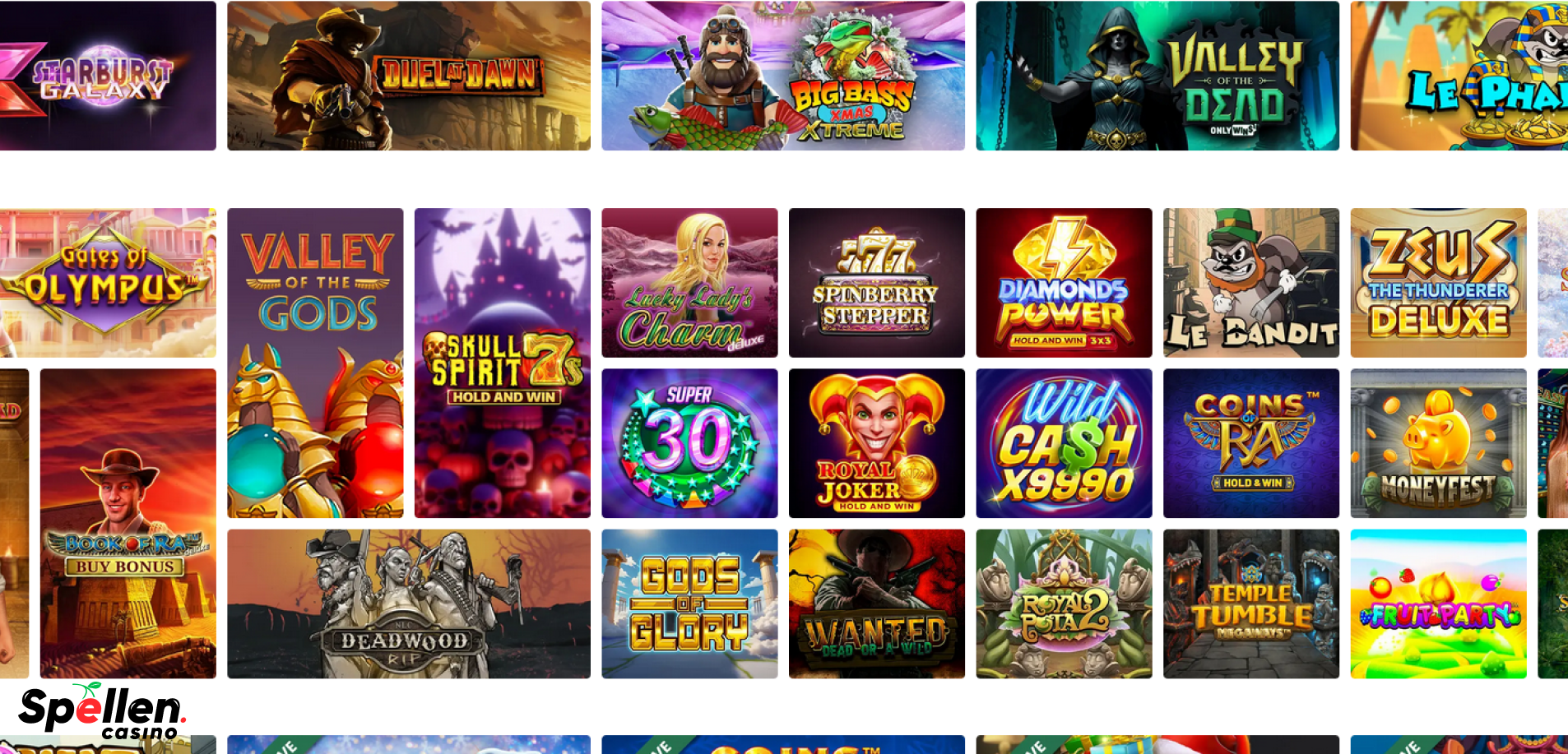 QBet Casino Spelletjes