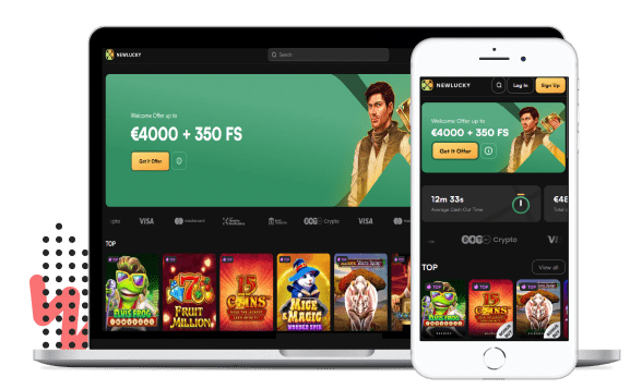 NewLucky Casino Mobiele apparaten