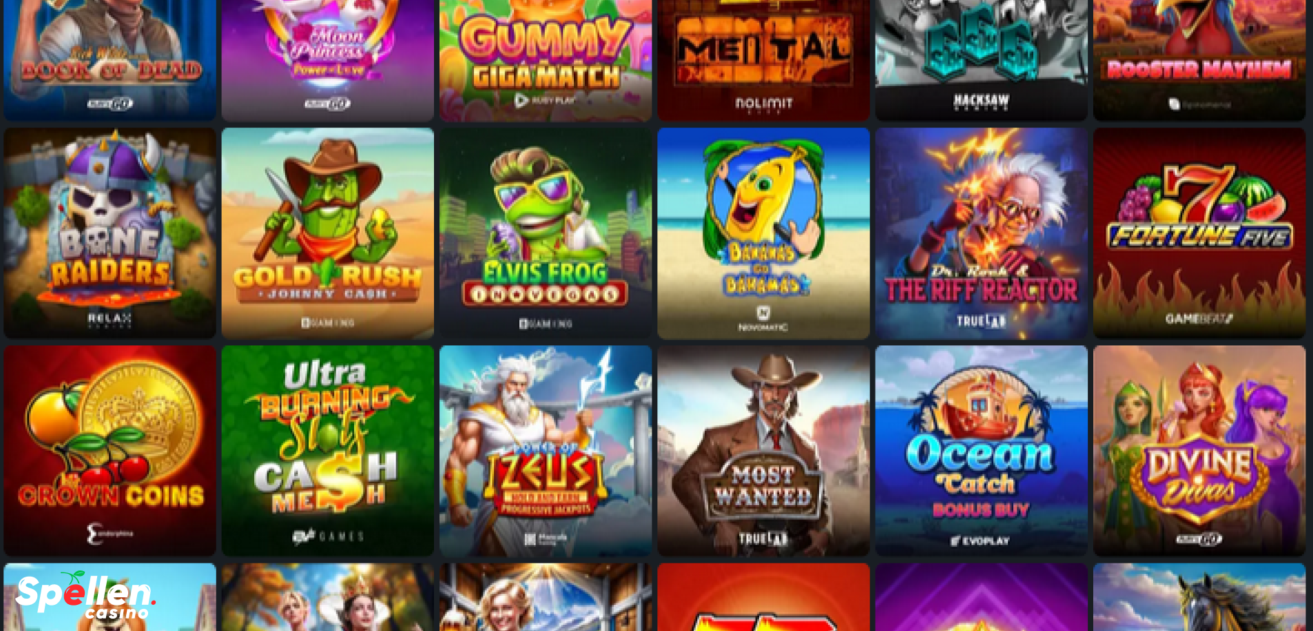 UcoBet Casino Spelletjes