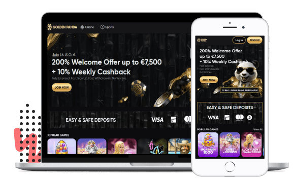 Golden Panda Casino Mobiele apparaten