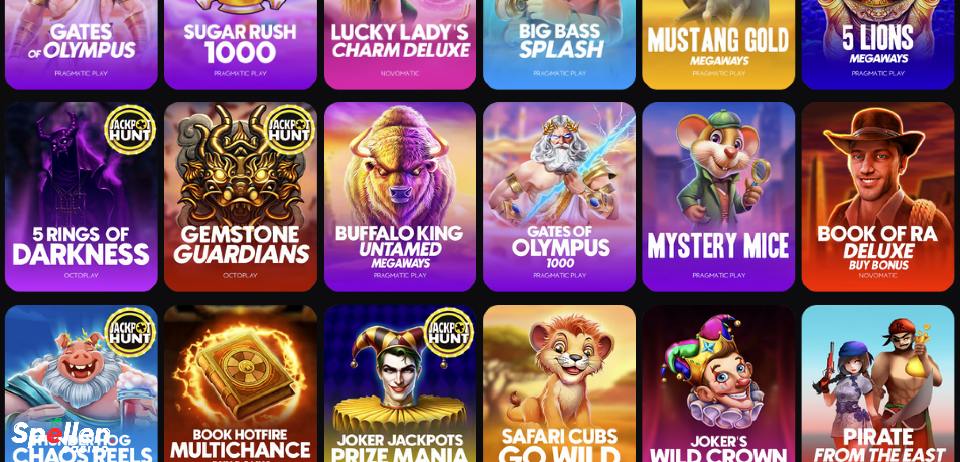 Golden Panda Casino Spelletjes