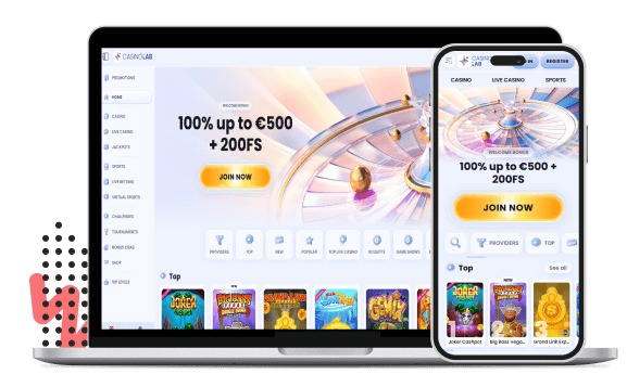 CasinoLab Casino Mobiele apparaten