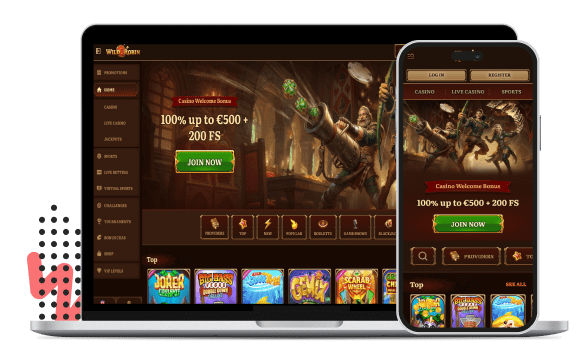 Wild Robbin Casino Mobiele apparaten