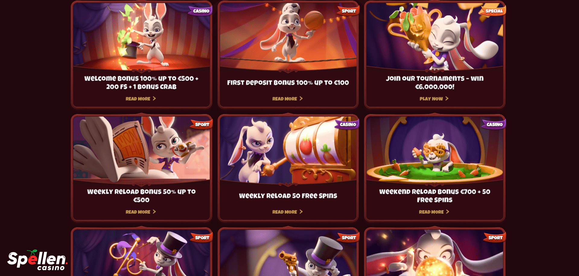 Magius Casino Bonussen en promoties