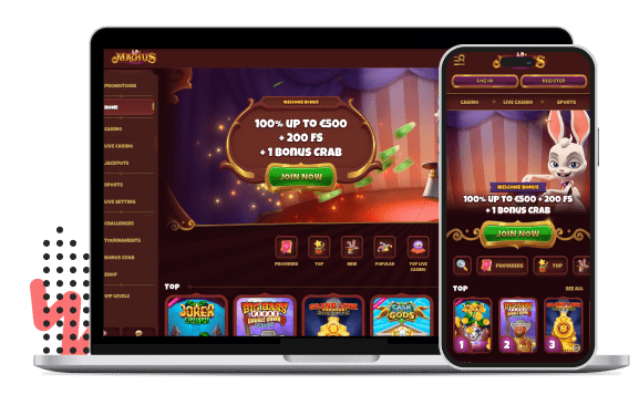 Magius Casino Mobiele apparaten