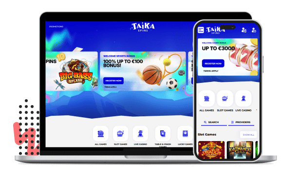 Taika Casino Mobiele apparaten