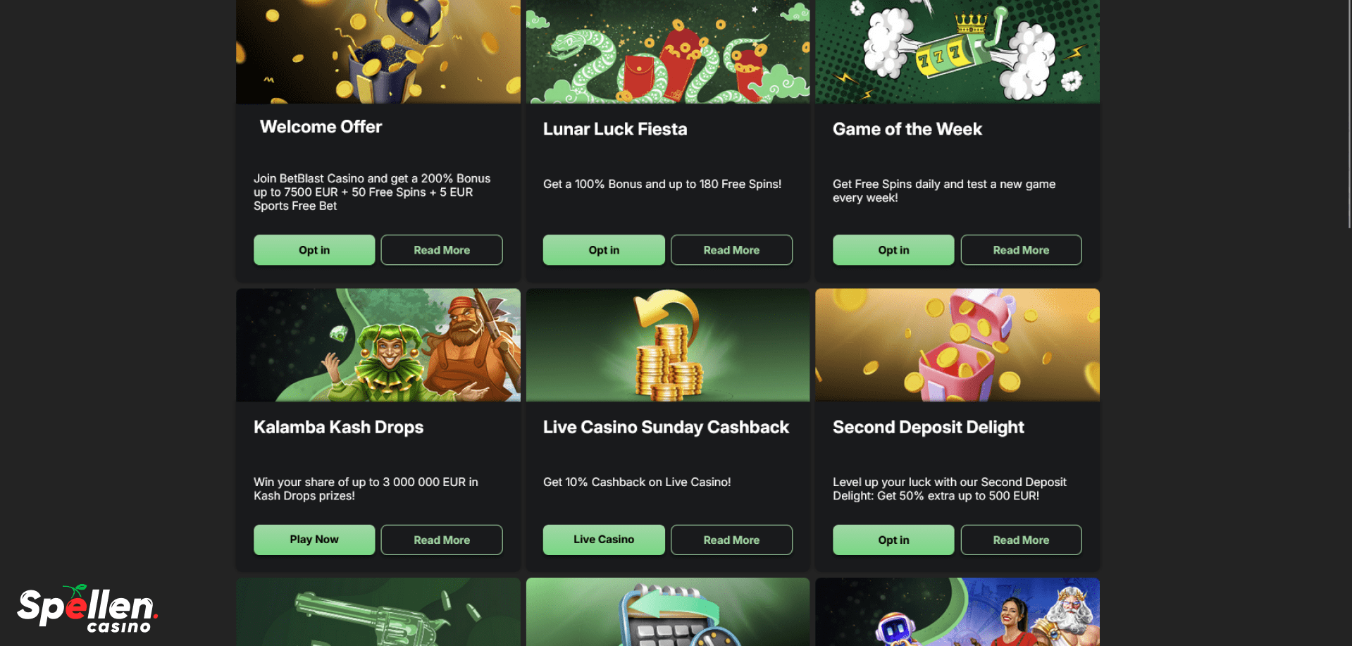 BetBlast Bonussen en promoties