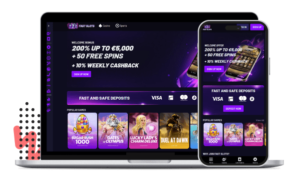 Fast Slots Mobiele apparaten