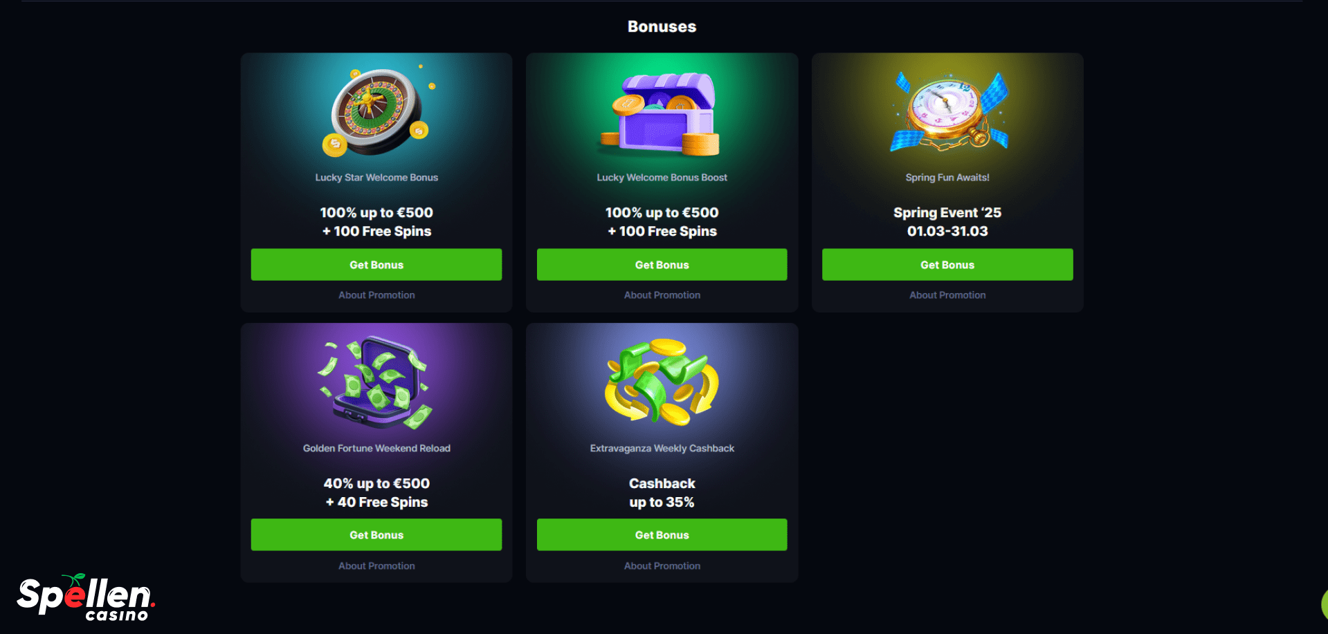 Hash Lucky Bonussen en promoties