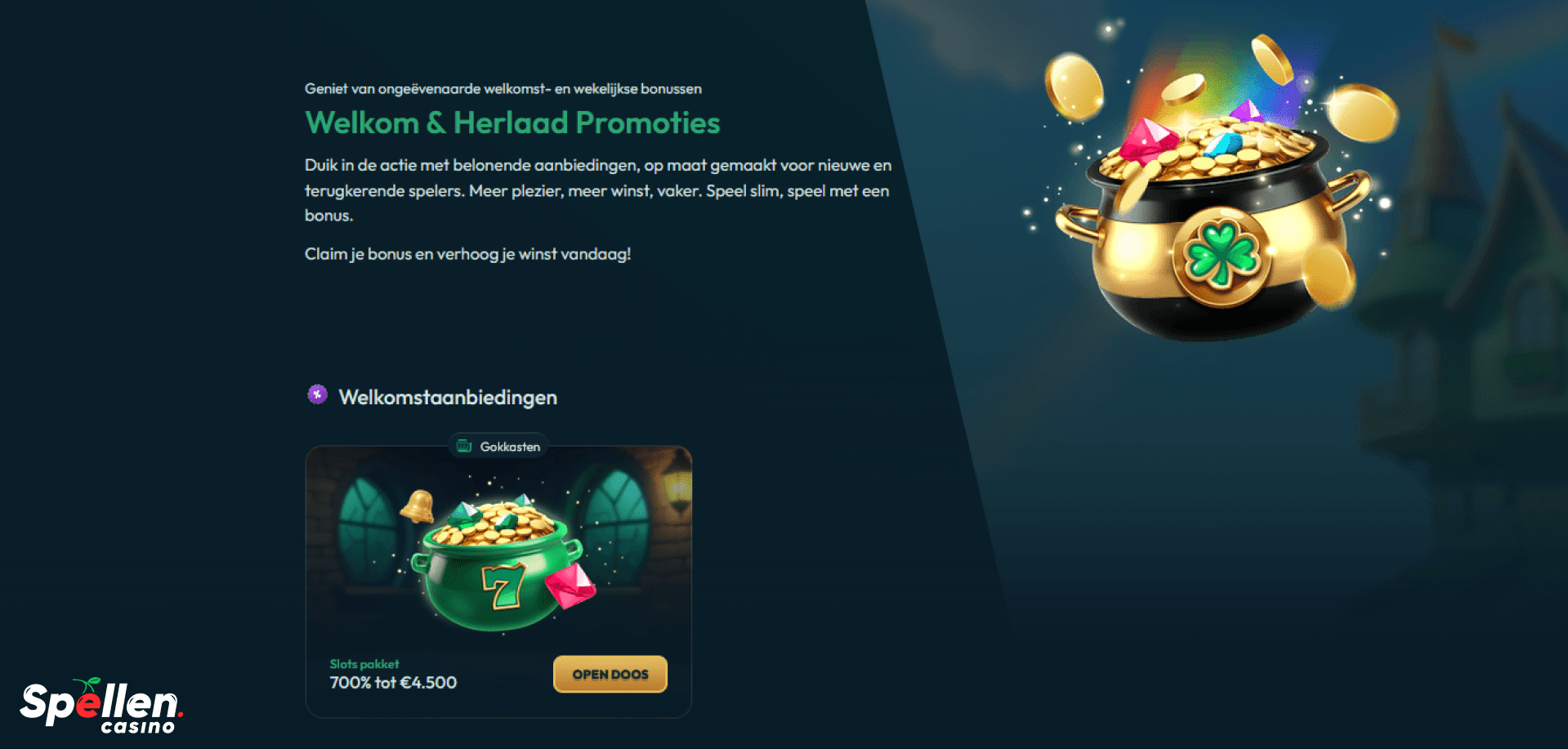 Luckzie.io Bonussen en promoties