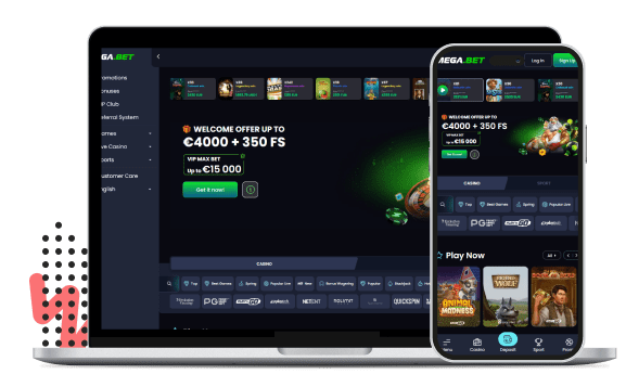 Mega Bet Mobiele apparaten