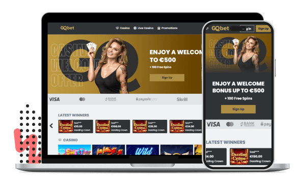 GQbet Mobiele apparaten