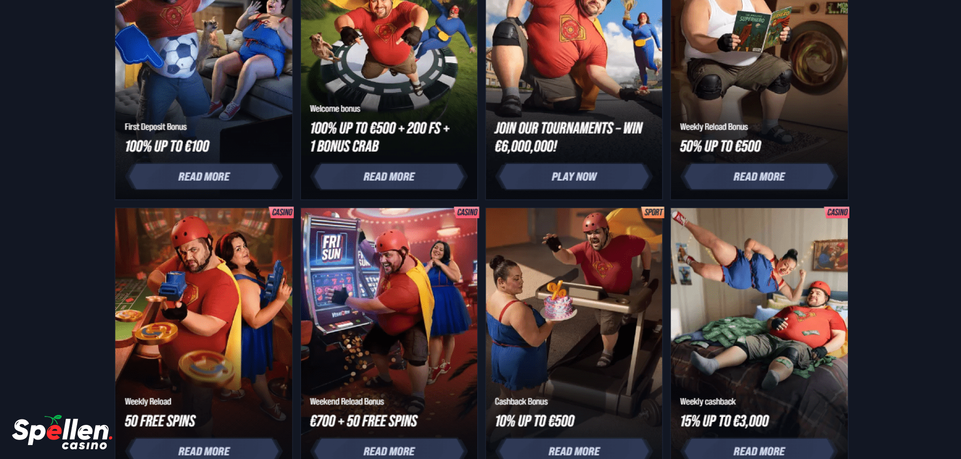 Vegas Hero Bonussen en promoties