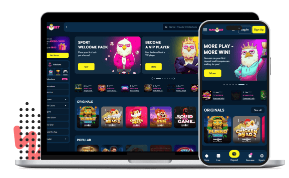 FanoBet Mobiele apparaten