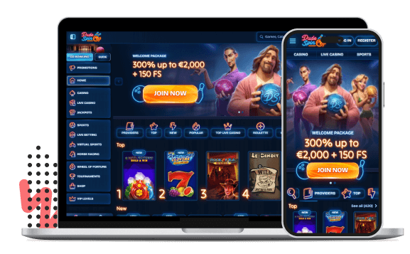 DudeSpin Mobiele apparaten