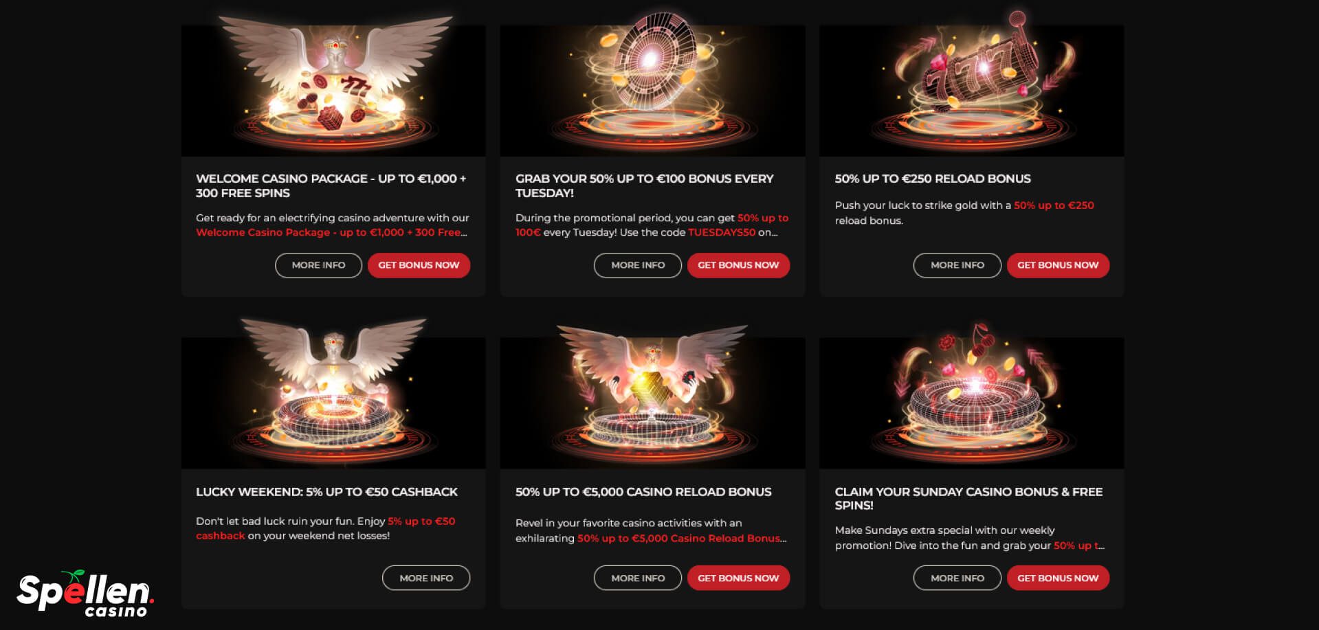 God of Casino Bonussen en promoties