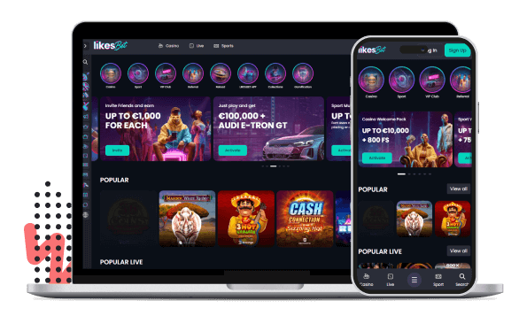 LikesBet Mobiele apparaten