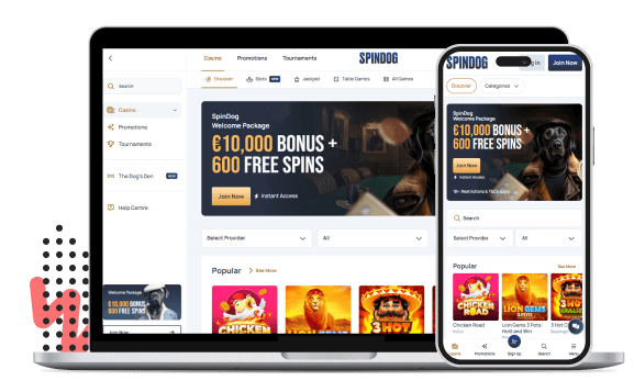 SpinDog Mobiele apparaten