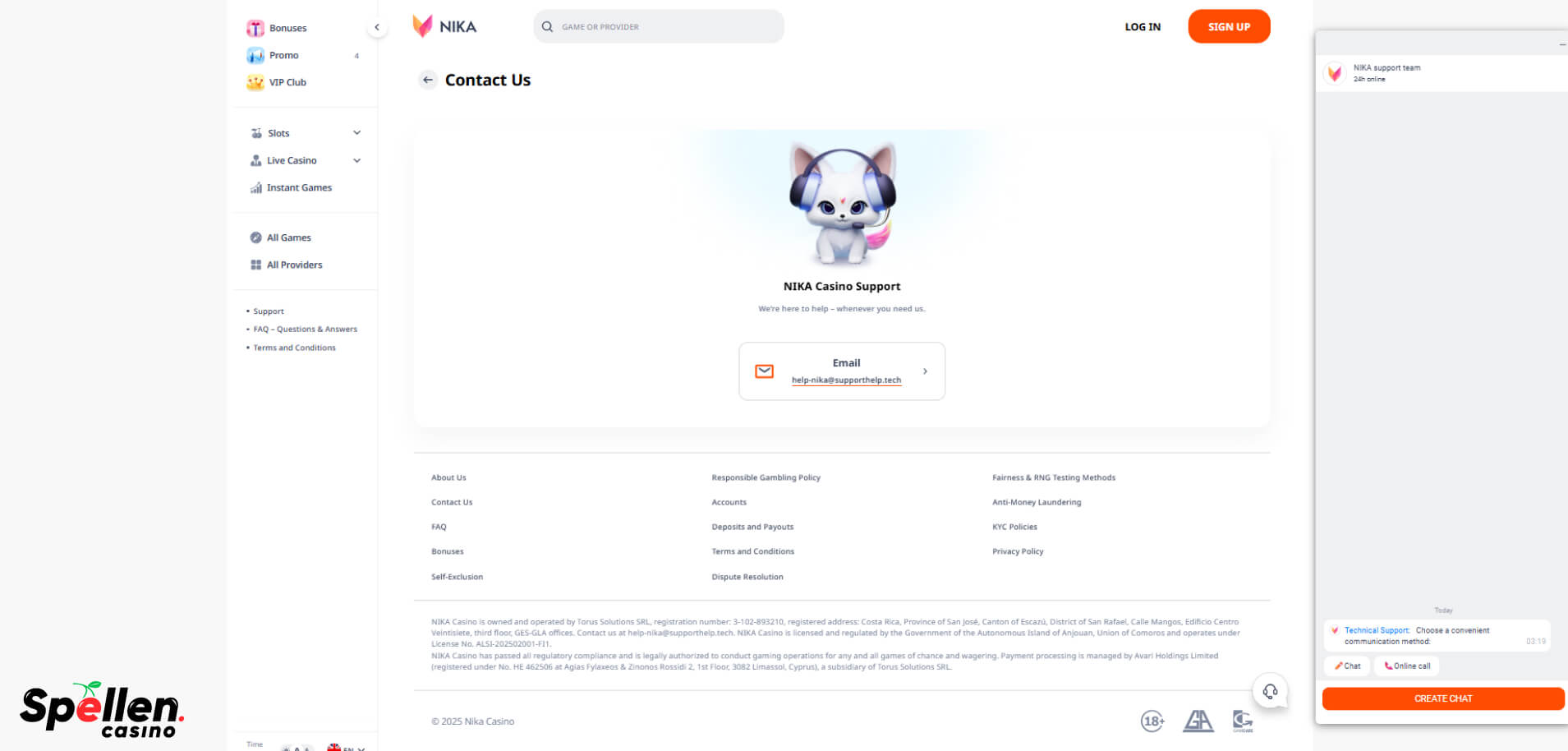 Nika Klantenondersteuning