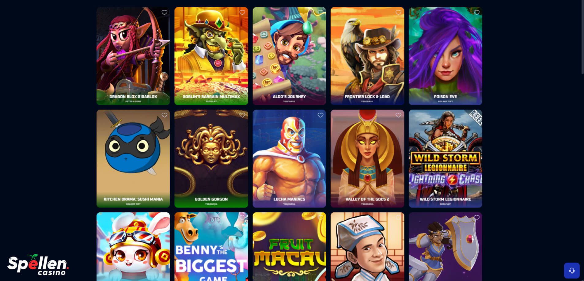 Spinwinera Spelletjes