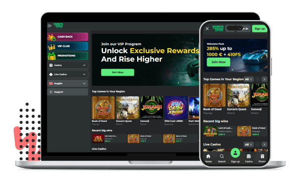 Super Spin Mobiele apparaten