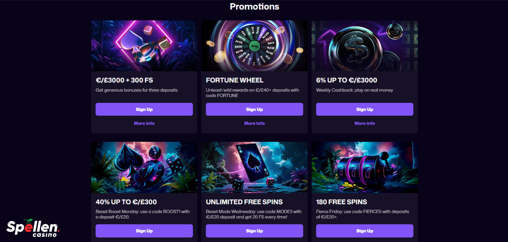 WinBeast Bonussen en promoties