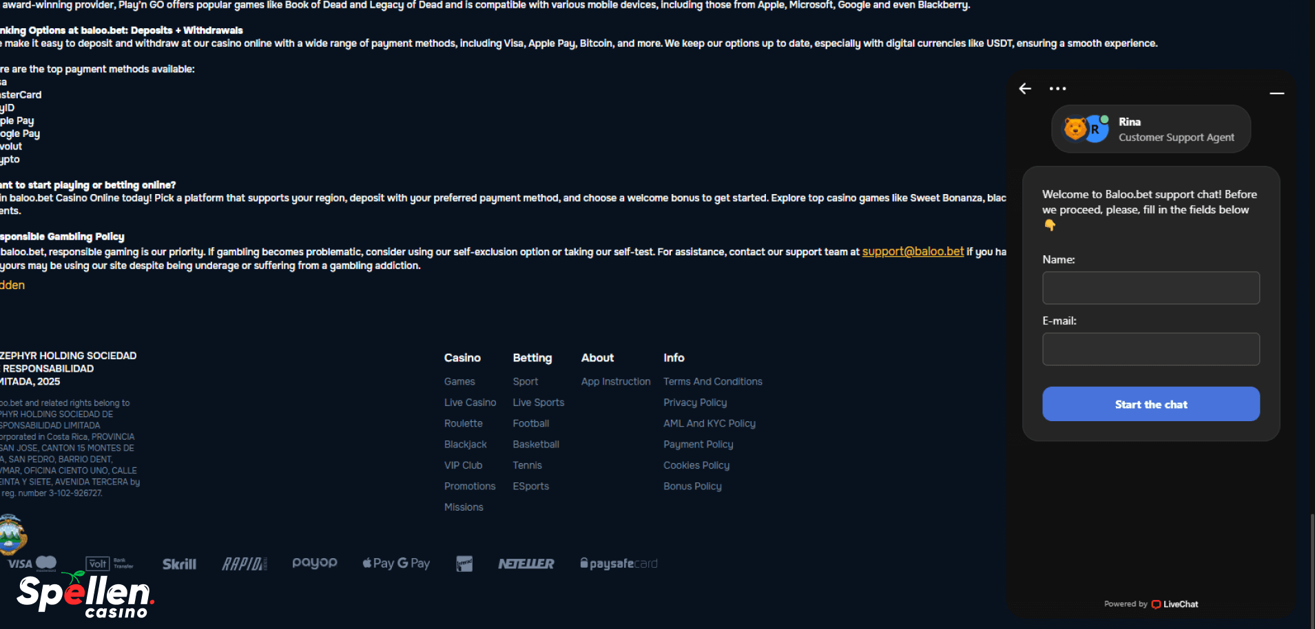 Baloo Klantenondersteuning