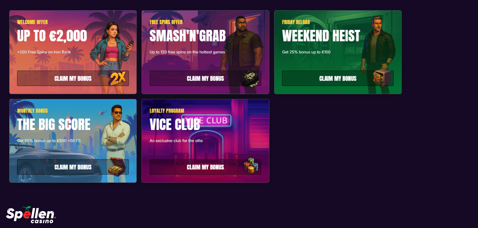 Casino Vice Bonussen en promoties