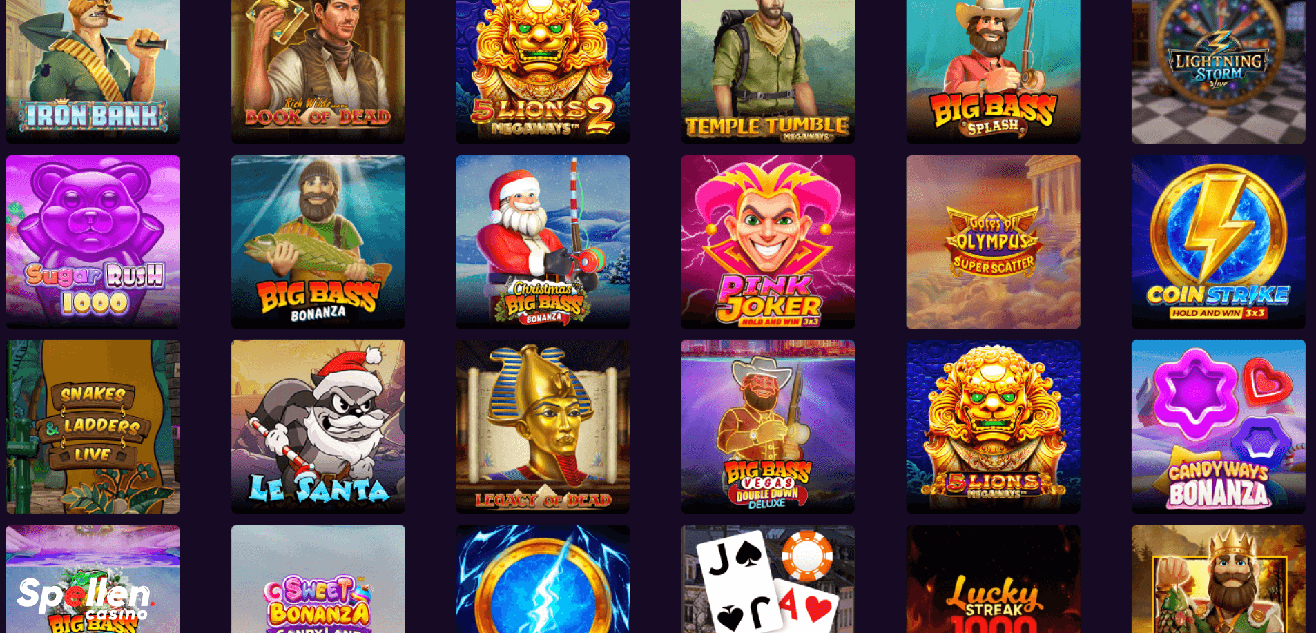 Casino Vice Spelletjes