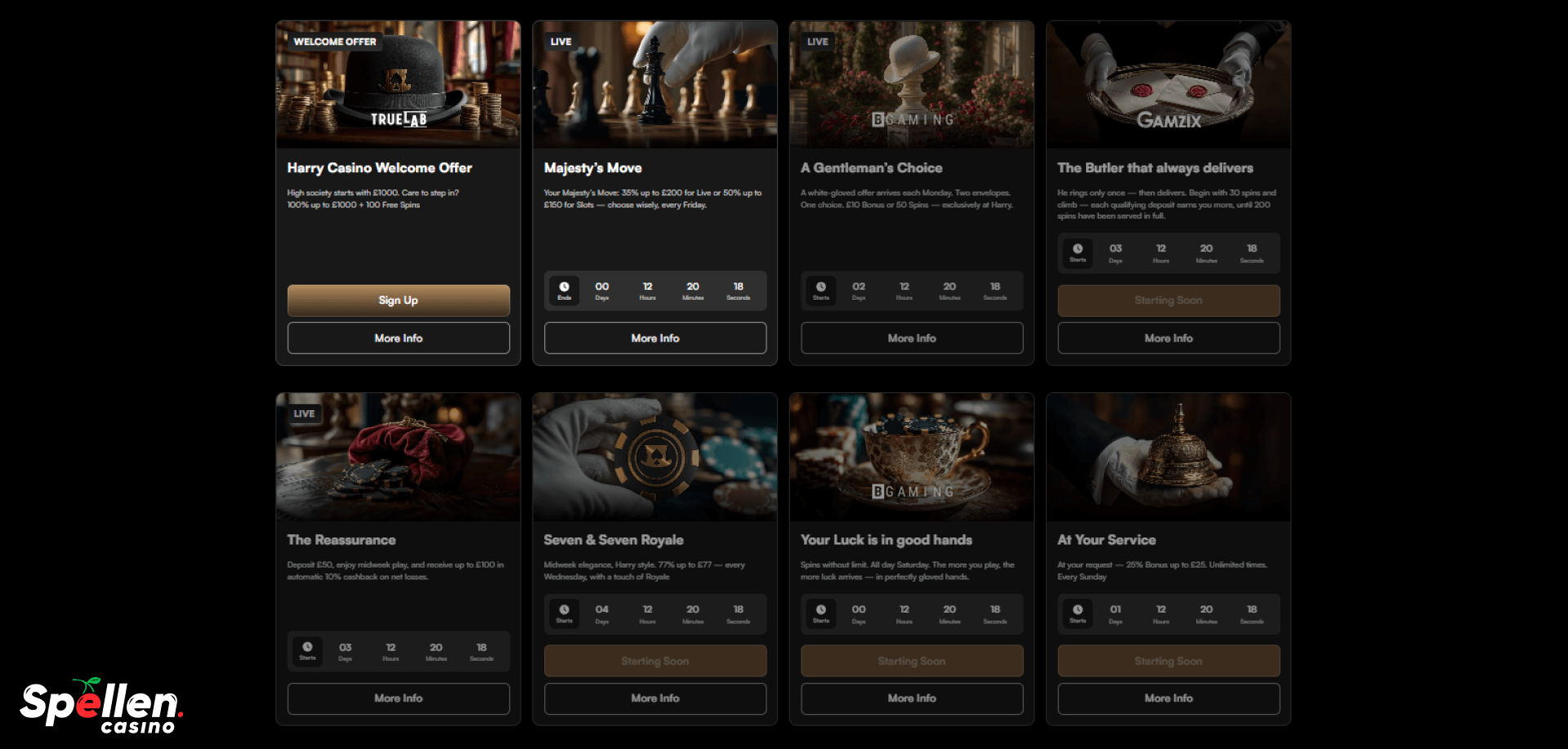 Harry Bonussen en promoties