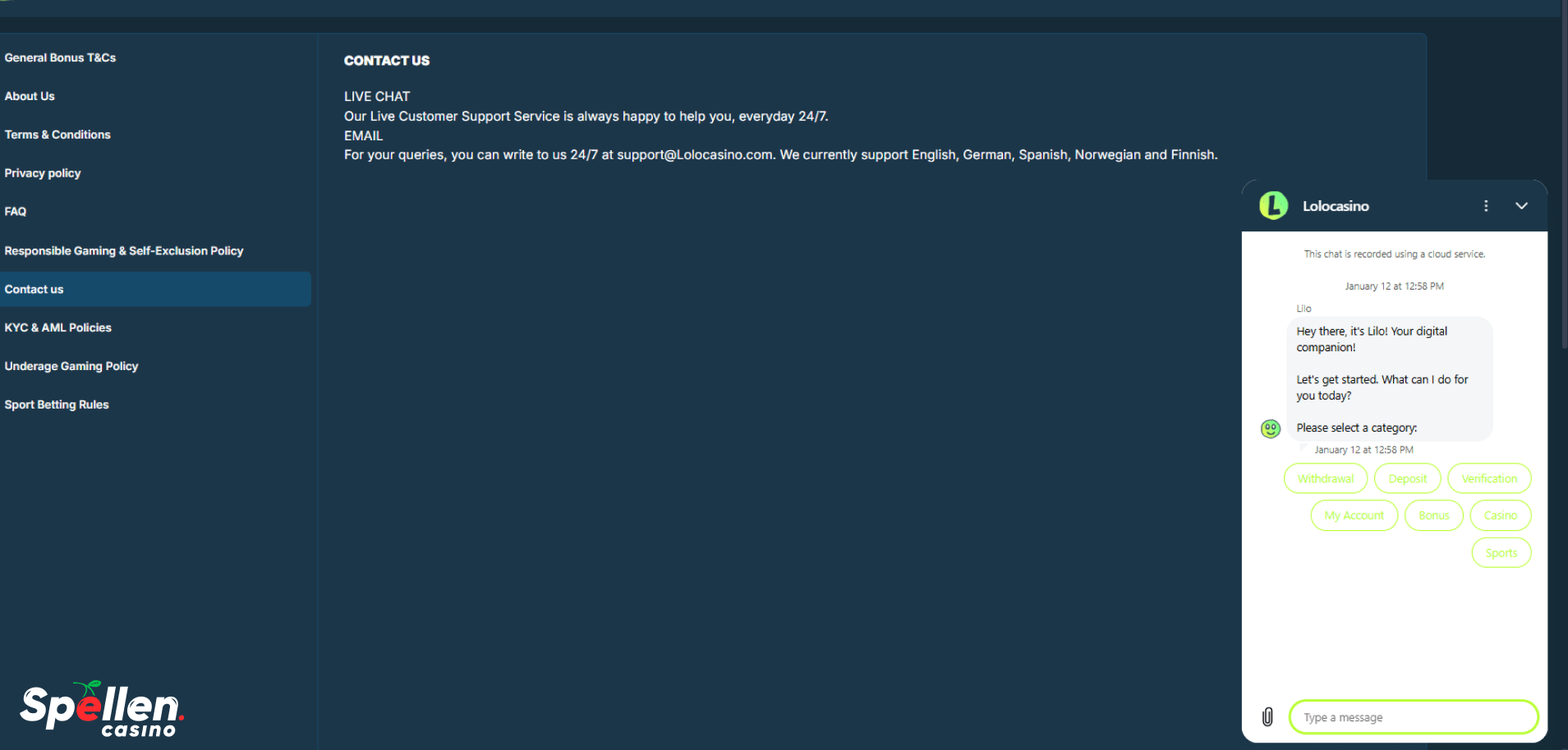 Lolo Klantenondersteuning