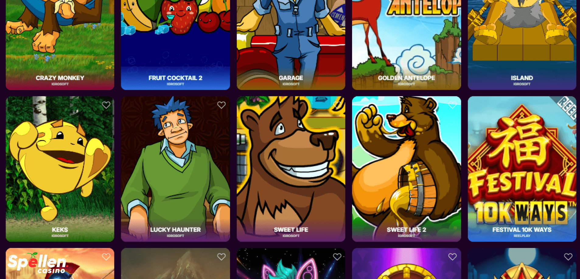 Duckysino Spelletjes