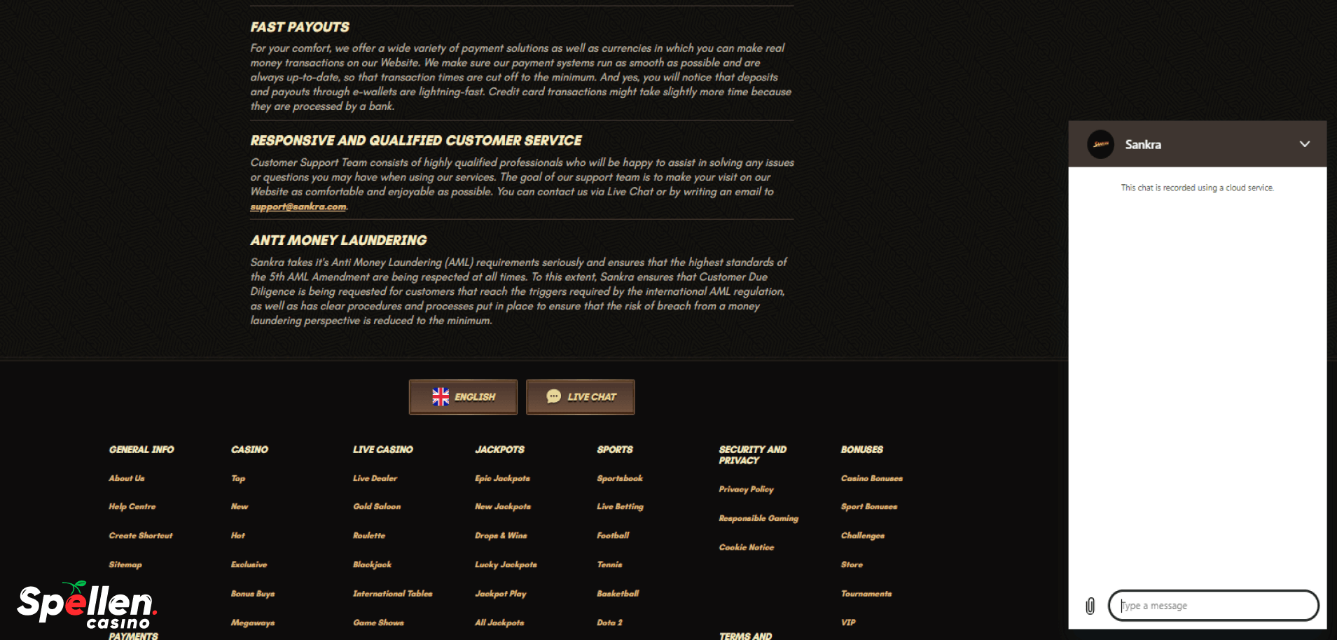 Sankra Klantenondersteuning