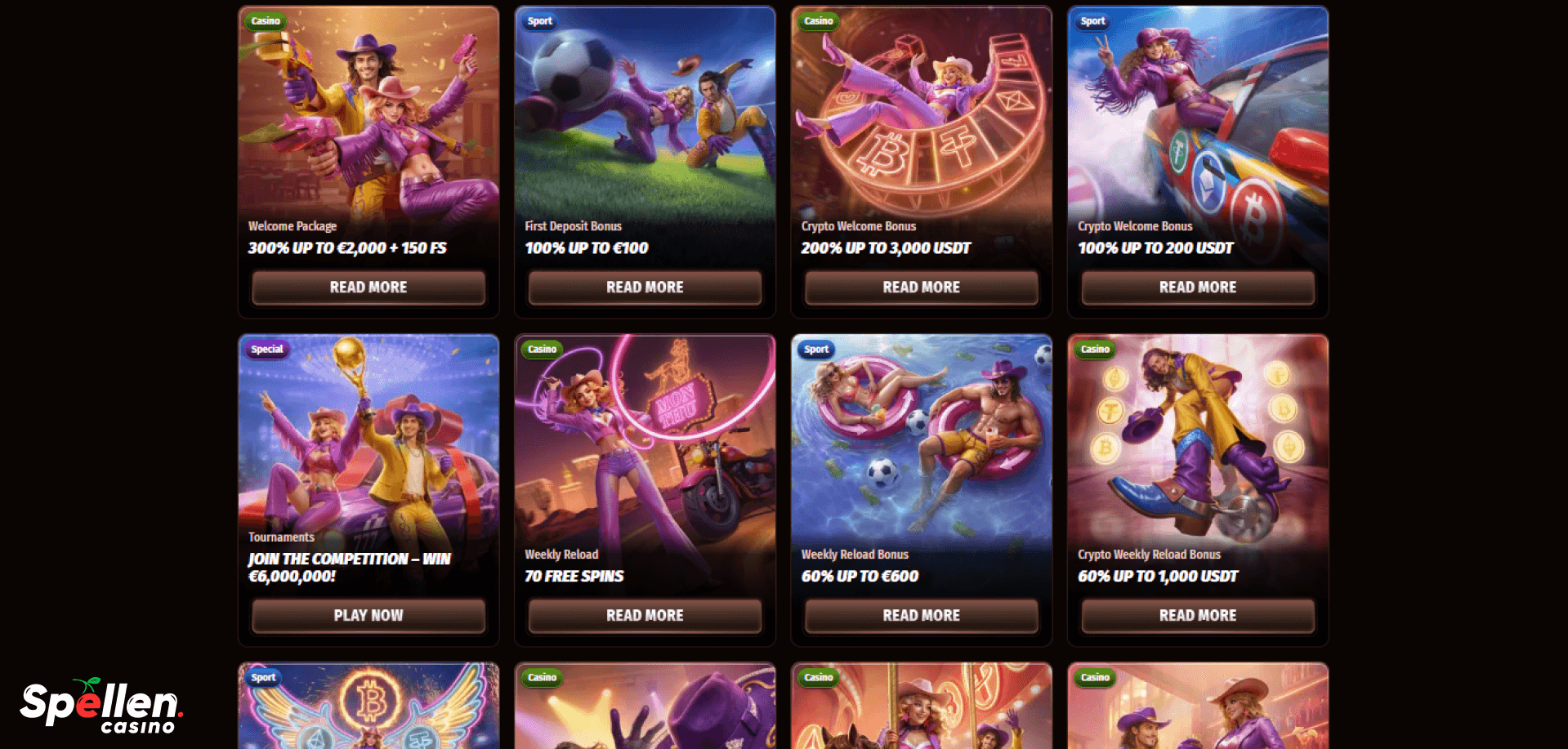 Westace Bonussen en promoties