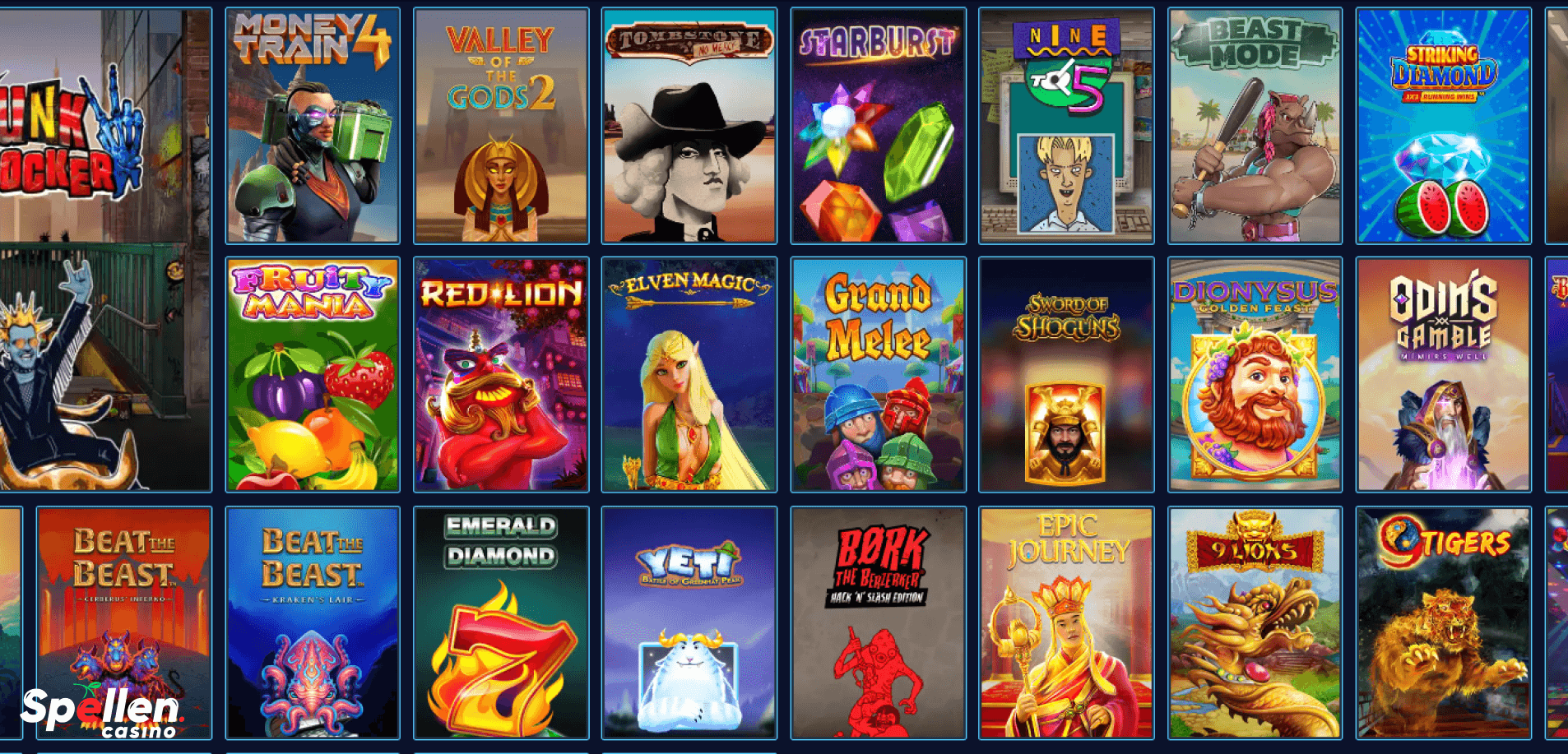 SpinDragons Spelletjes