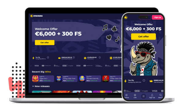 SpinoRhino Mobiele apparaten