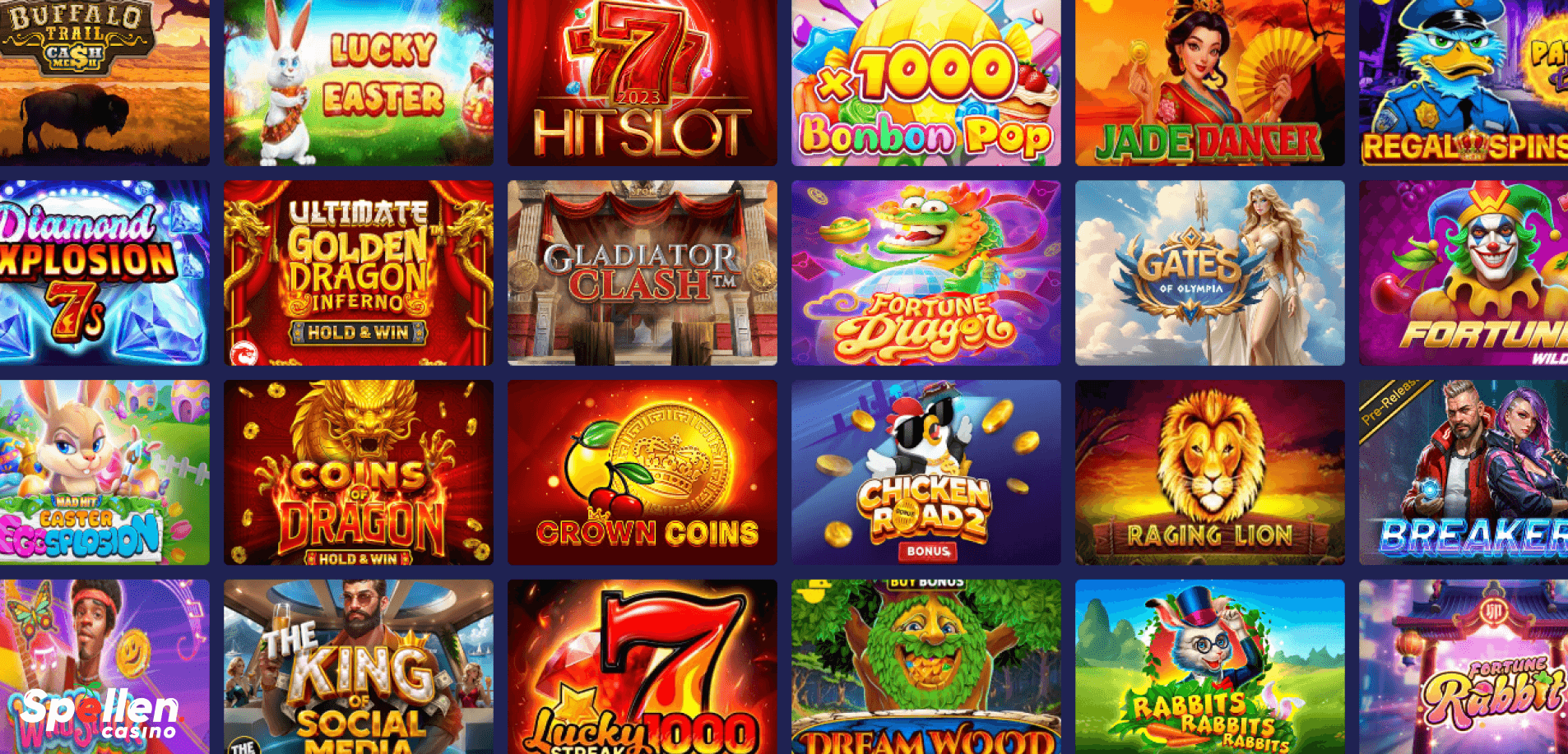 JasminSlots Spelletjes