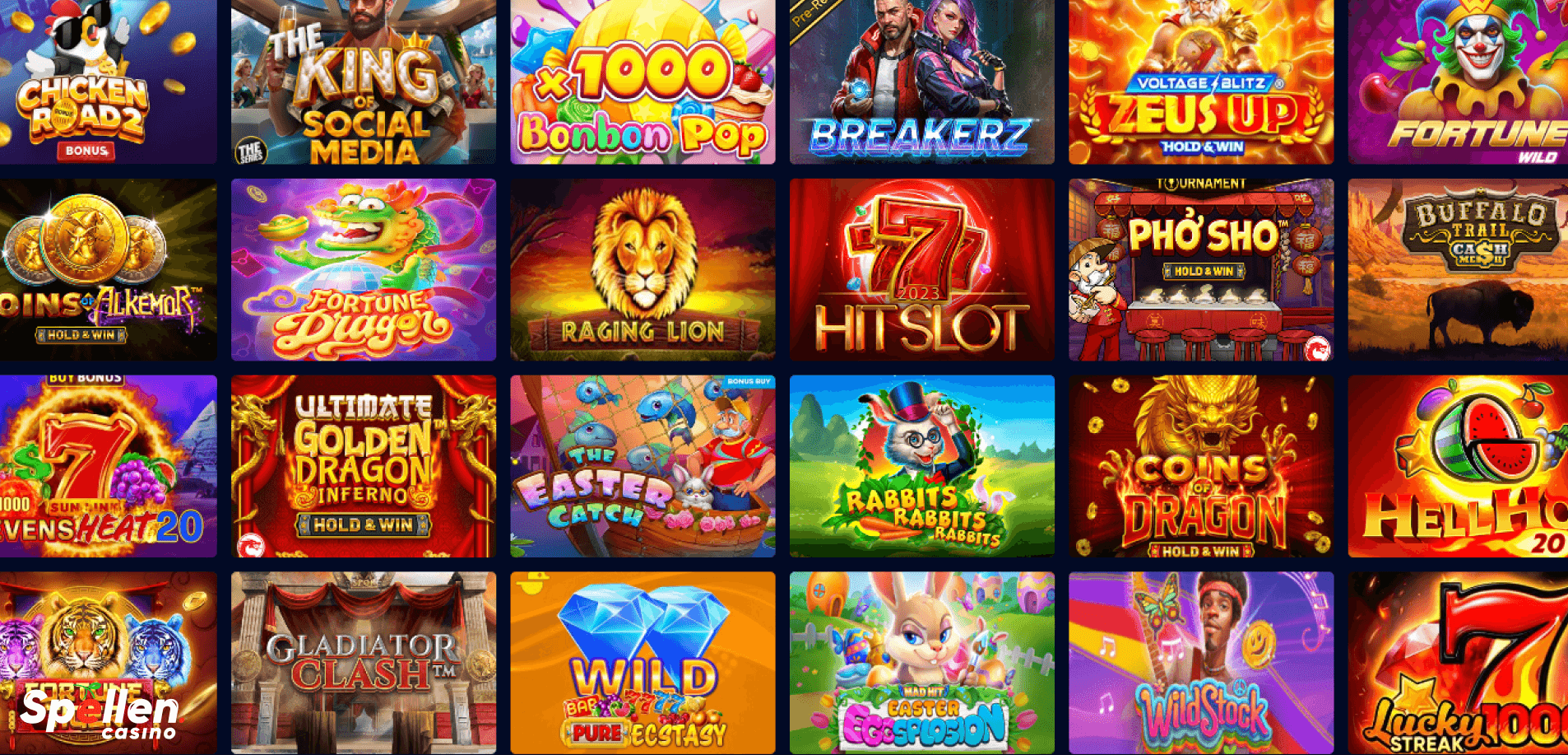 SpinTexas Spelletjes