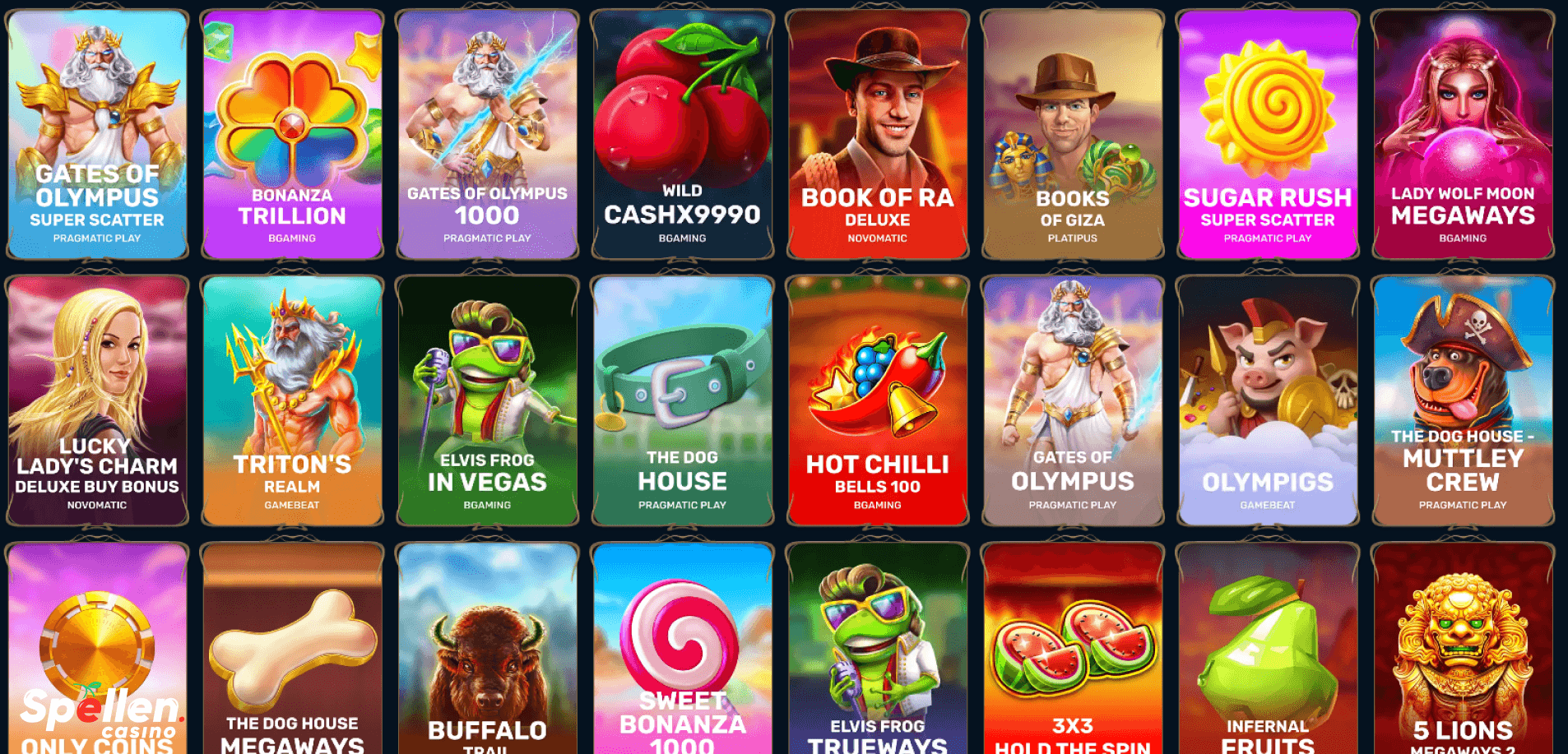 EliteSpin Spelletjes