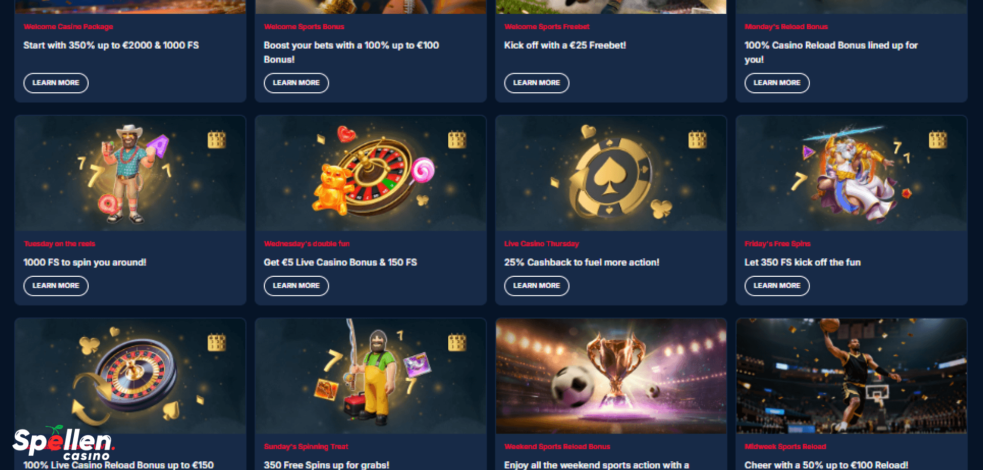 Kudosbet Bonussen en promoties