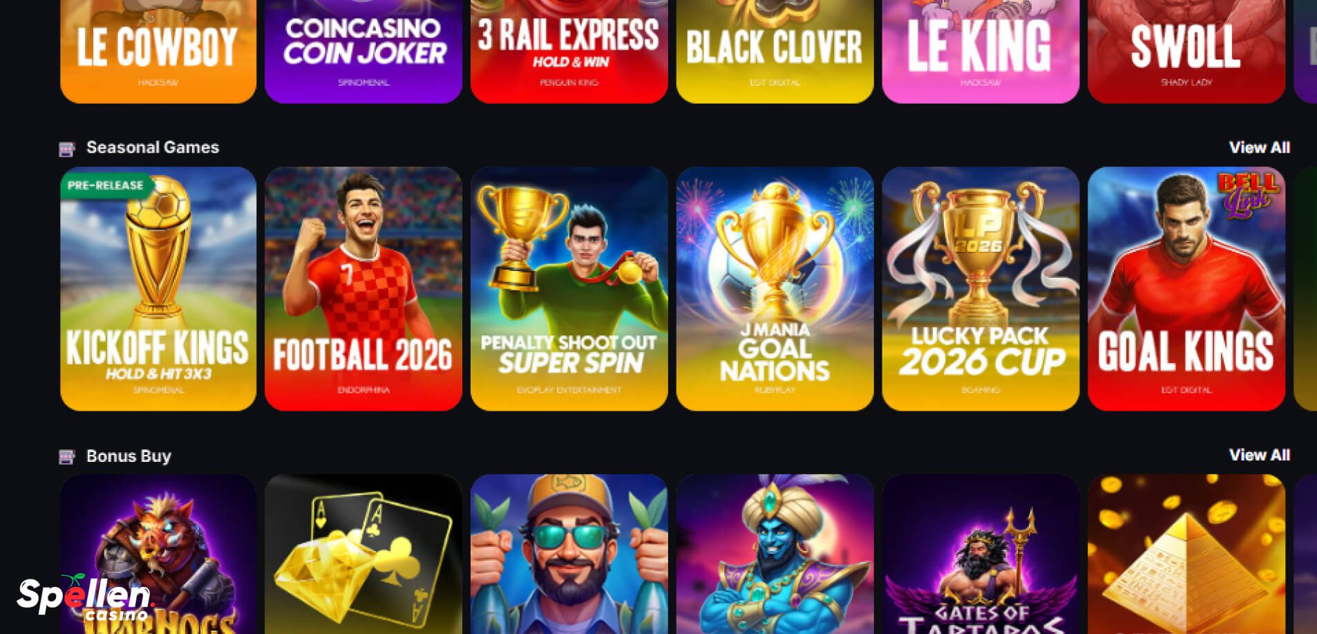 CoinCasino Spelletjes