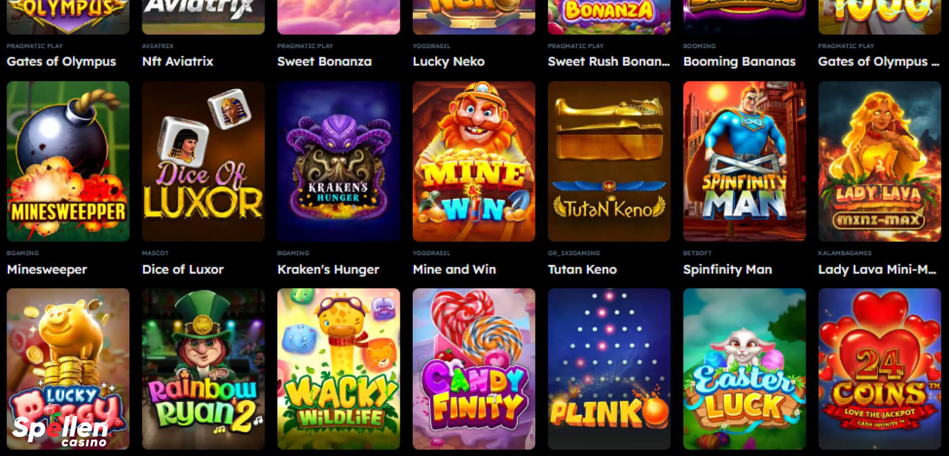 Vegas Nova Spelletjes