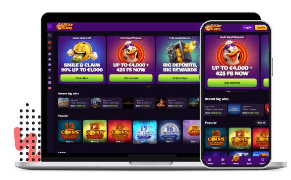 LuckyGans Mobiele apparaten